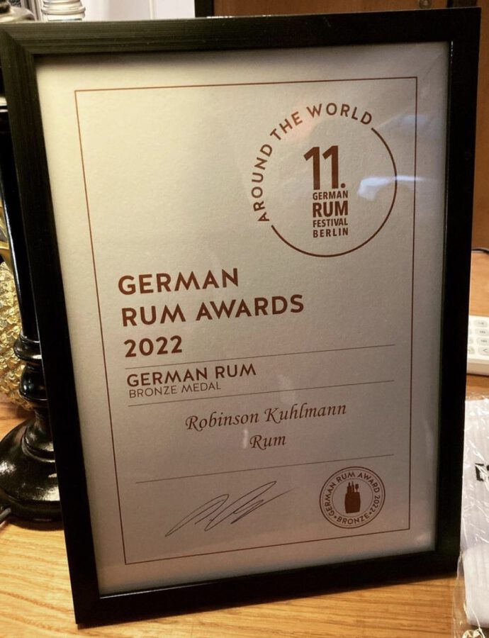 Robinson Kuhlmann Rum beim German Rum Festival!